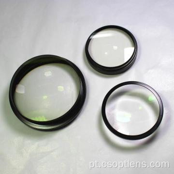 Kits de lentes plano-convexas montadas para câmera